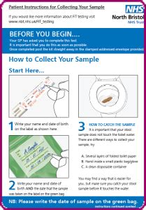 FIT Testing for Patients | North Bristol NHS Trust