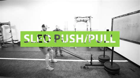 MTNTOUGH Form - Sled Push:Pull and Alternatives Exercises - YouTube