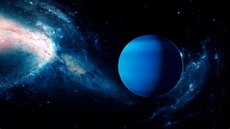 Realistic View Of Neptune From Deep Space Stock Motion Graphics SBV ...