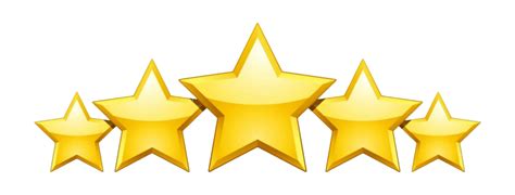 5 Star Rating PNG | PNG All