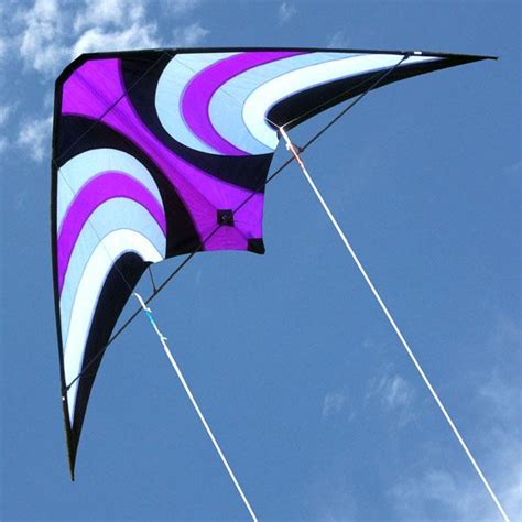 Offshore Purple - High Performance Stunt Kite 2.1 metre kite - Leading ...