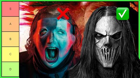 Every SLIPKNOT Mask RANKED By Masked Moron (Through The End So Far ...