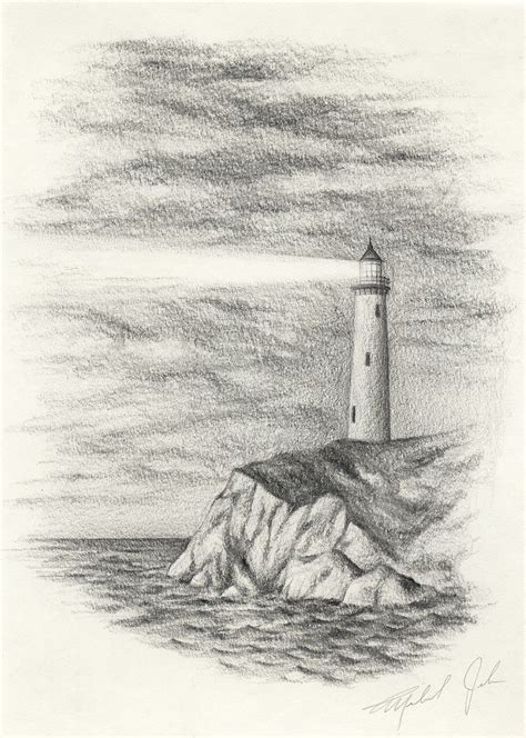 Ocean Pencil Drawing at GetDrawings | Free download