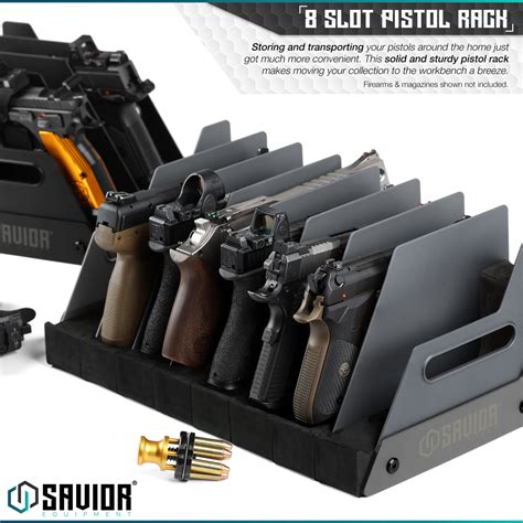 Pistol Rack - 4/6/8/12 Slots – Savior Equipment