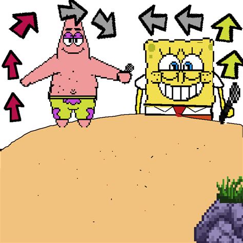 Pixilart - More fnf Spongebob by AnishPixilart