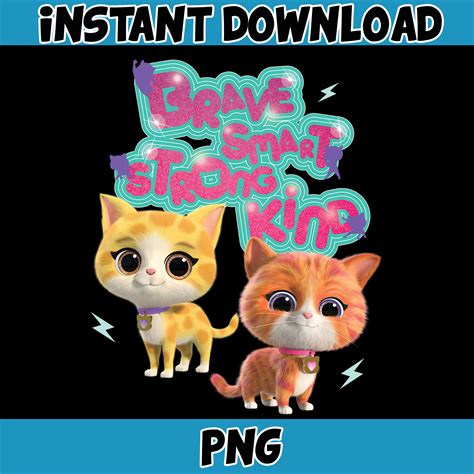 Superkitties PNG, Super Cat Designs, Bitsy Cat, Ginny Cat, B | Inspire ...