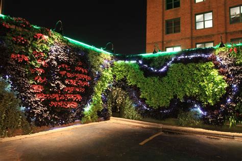 Showcase View | Garden wall lights, Green wall, Vertical plant wall