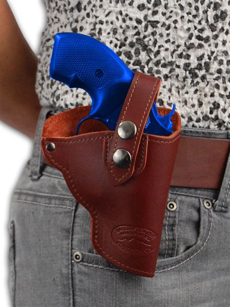 NEW Barsony Burgundy Leather OWB Gun Holster S&W 22 38 357 Snub Nose 2 ...