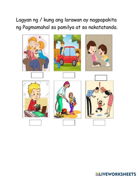 Paggalang worksheets online exercise for | Live Worksheets