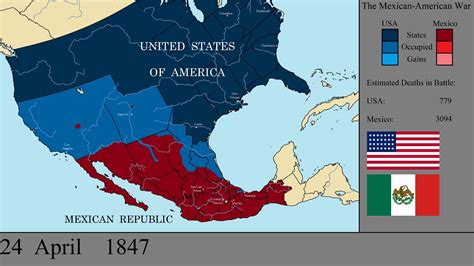 Map Of Us During Mexican American War - Get Latest Map Update