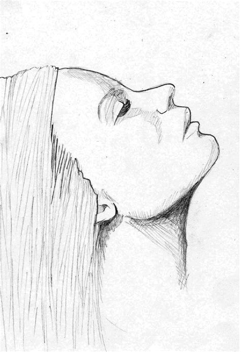 Woman Face Sketch by Hendy Thong, via Behance | Face sketch, Female ...