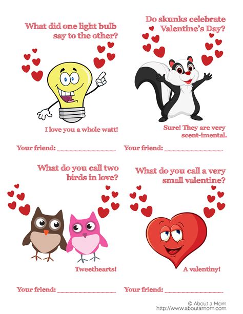 Funny Printable Valentines Day Cards