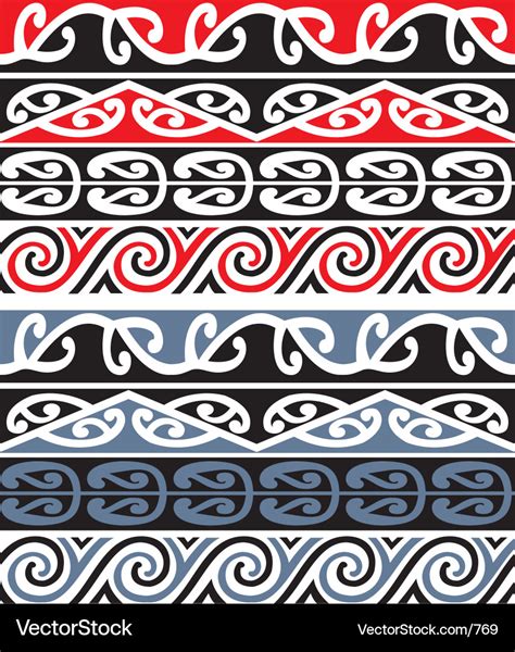 Maori designs Royalty Free Vector Image - VectorStock