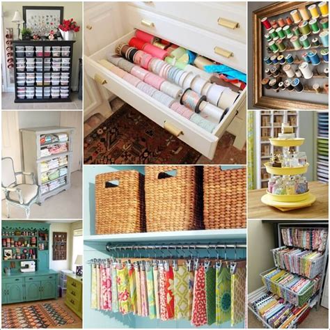 10 Clever Sewing Room Organization Ideas