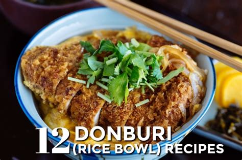 12 Donburi (Japanese Rice Bowls) Recipes • Just One Cookbook