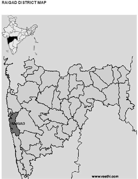 1 Map of Maharashtra state showing study site, District Raigad ...