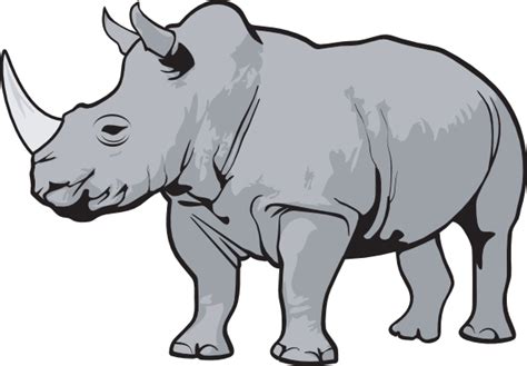 Rhino Outline Drawing - ClipArt Best