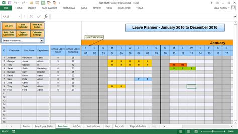 Team Vacation Tracker Excel Workshop Attendance Certificate Template ...