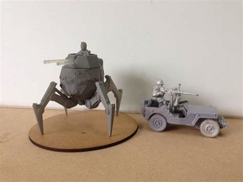 Tabletop Fix: Clockwork Goblin Miniatures - 28mm German Spinne Light ...