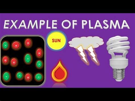 EXAMPLES OF PLASMA:URDU OR HINDI-4th STATE OF MATTER | PLASMA ANIMATION ...