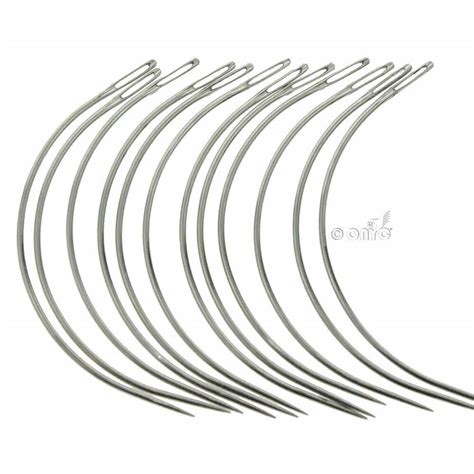 Curved Hair Weaving Needle for Hair Weave and Hair Extensions