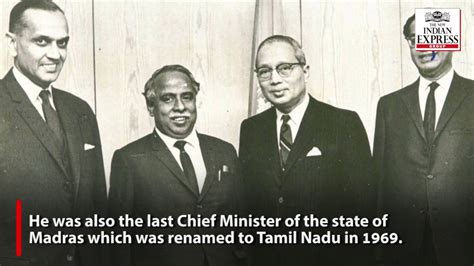 Saluting Annadurai: Tamil Nadu's first Chief Minister - YouTube