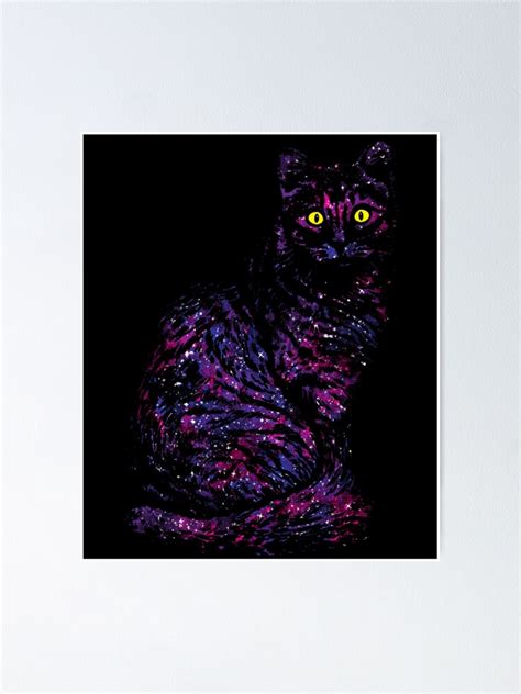 "Space, Cat Space" Poster for Sale by underlatu | Redbubble