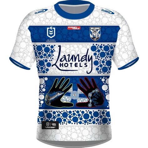 Canterbury Bulldogs 2021 NRL Indigenous Jersey (S - 5XL)