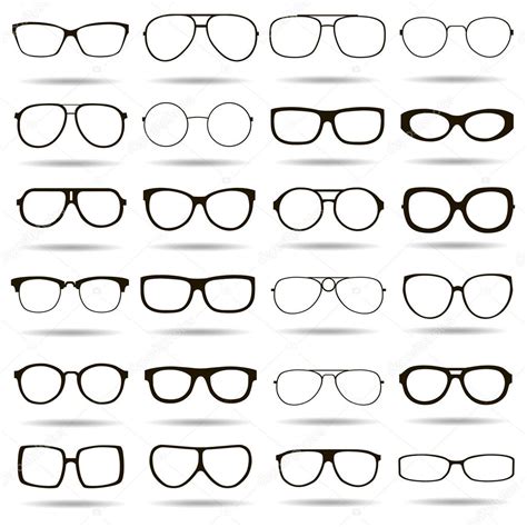 24 highly detailed glasses icons — Stock Vector © Radzko #57923197