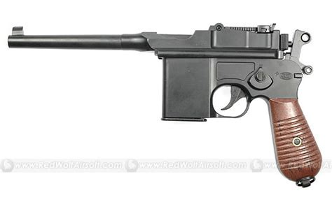 Marushin Mauser M712 Maxi (Black) - Buy airsoft Gas Blow Back Pistols ...