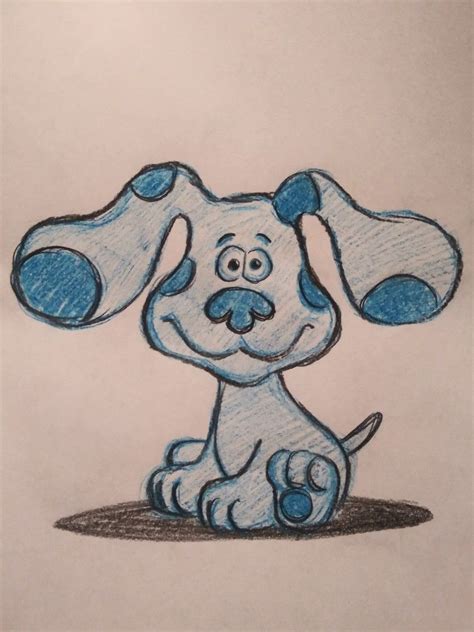 How To Draw Blue's Clues Step By Step at Drawing Tutorials