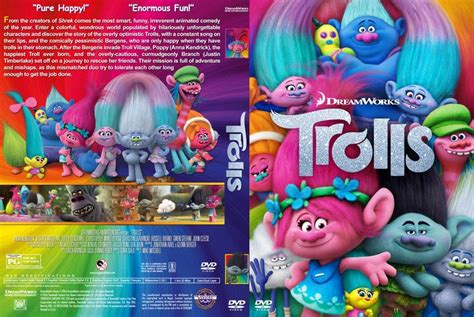 Trolls Custom DVD Cover | Custom dvd, Dollhouse books, Dvd covers