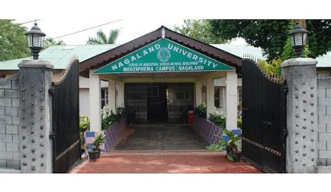 Nagaland University, Nagaland, Admission 2024-25, Fees, Courses