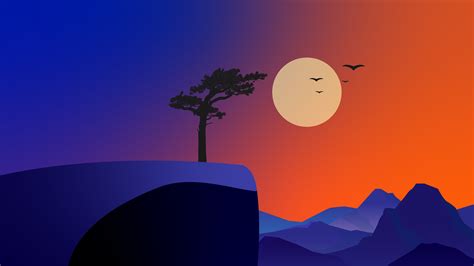 🔥 Free Download 4k Minimalist Landscape Sunrise by @agross ...