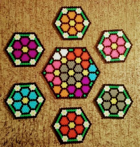 Pin on Perler bead coaster sets