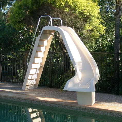 Fiberglass Pool Slide - Glass Designs