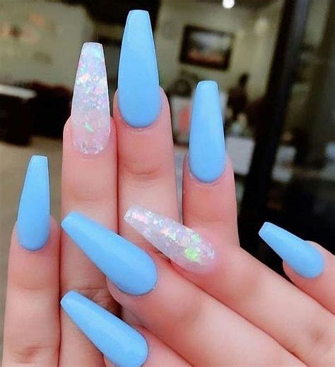 15 elegant light blue nail art designs ideas 8 > yunshomes.com ...