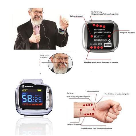 elderly care products Wrist rhinitis Nasal laser therapy device LLLT ...