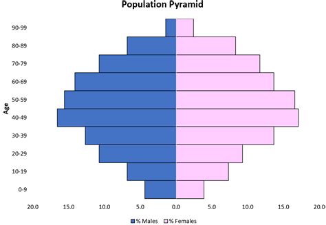 How to Create a Population Pyramid in Excel