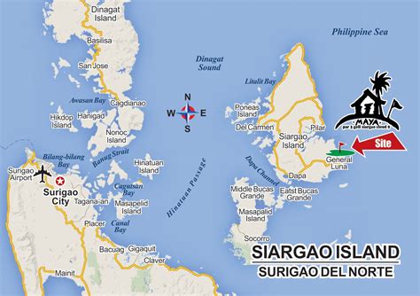 Siargao/Surigao map, Philippines | Siargao island, Siargao, Siargao ...