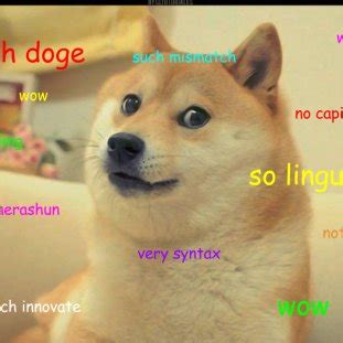 A doge meme about linguistics. | Download Scientific Diagram