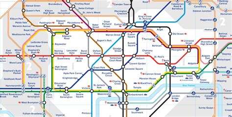 London: Underground Tube Map - Decor Apartment Interior Design