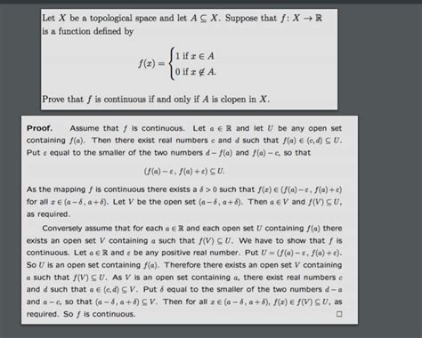 proof verification - Topology: Closed And Open Sets - Mathematics Stack ...