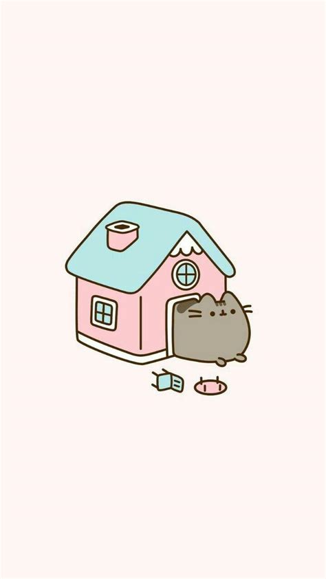 🔥 Free Download Cute Kawaii Wallpaper Pusheen Cat by @jvincent55 ...