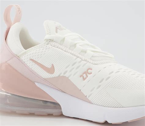 Nike Air Max 270 Trainers Summit White Pink Oxford Barely Rose - Unisex ...