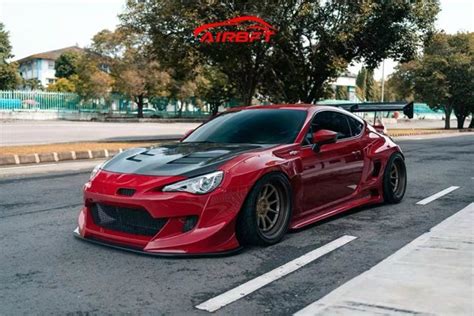 Toyota FT 86 airride "explosion modified blood color wide body - heavy ...