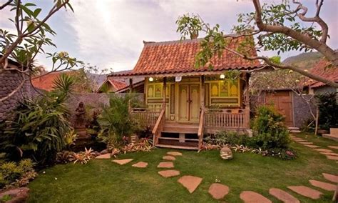 10 Gambar Rumah Kampung Sederhana Tapi Cantik - Parboaboa