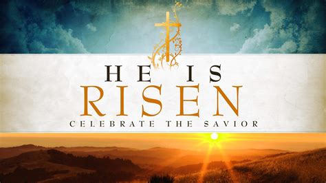 Happy Easter Jesus Resurrection Risen Hd Wallpaper Desktop