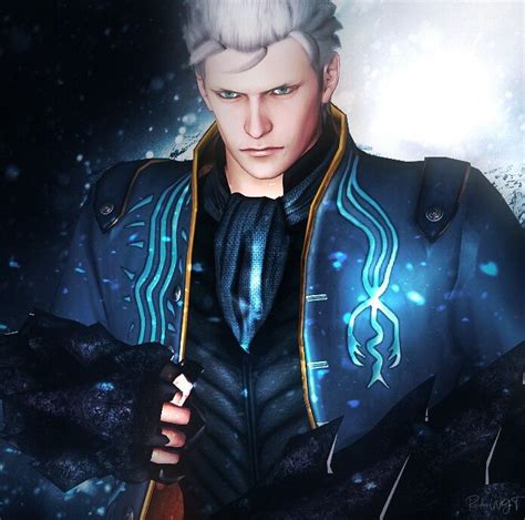 Devil May Cry / Vergil 💙😍 | Dante devil may cry, Devil may cry, Devil ...