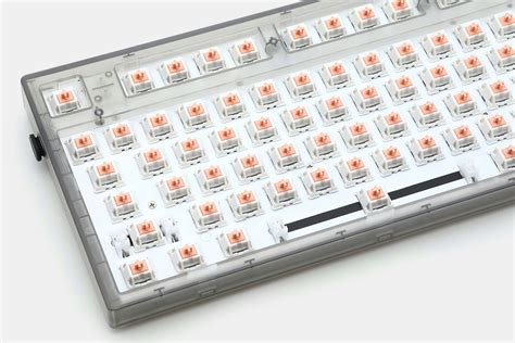 Flesports MK870 Barebones TKL Mechanical Keyboard - White | Mechanical ...